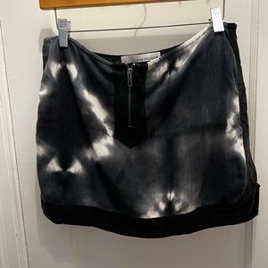 Stillwater tie dye mink skirt
